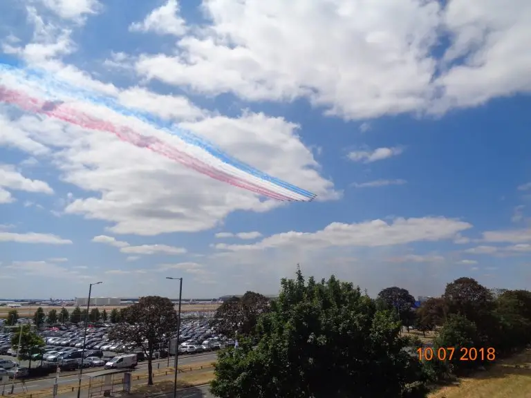 Raf 100 Fly Past